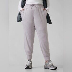 Athleta NWT Uptempo Jogger Heathered Gray Sweatpants- Size 3X